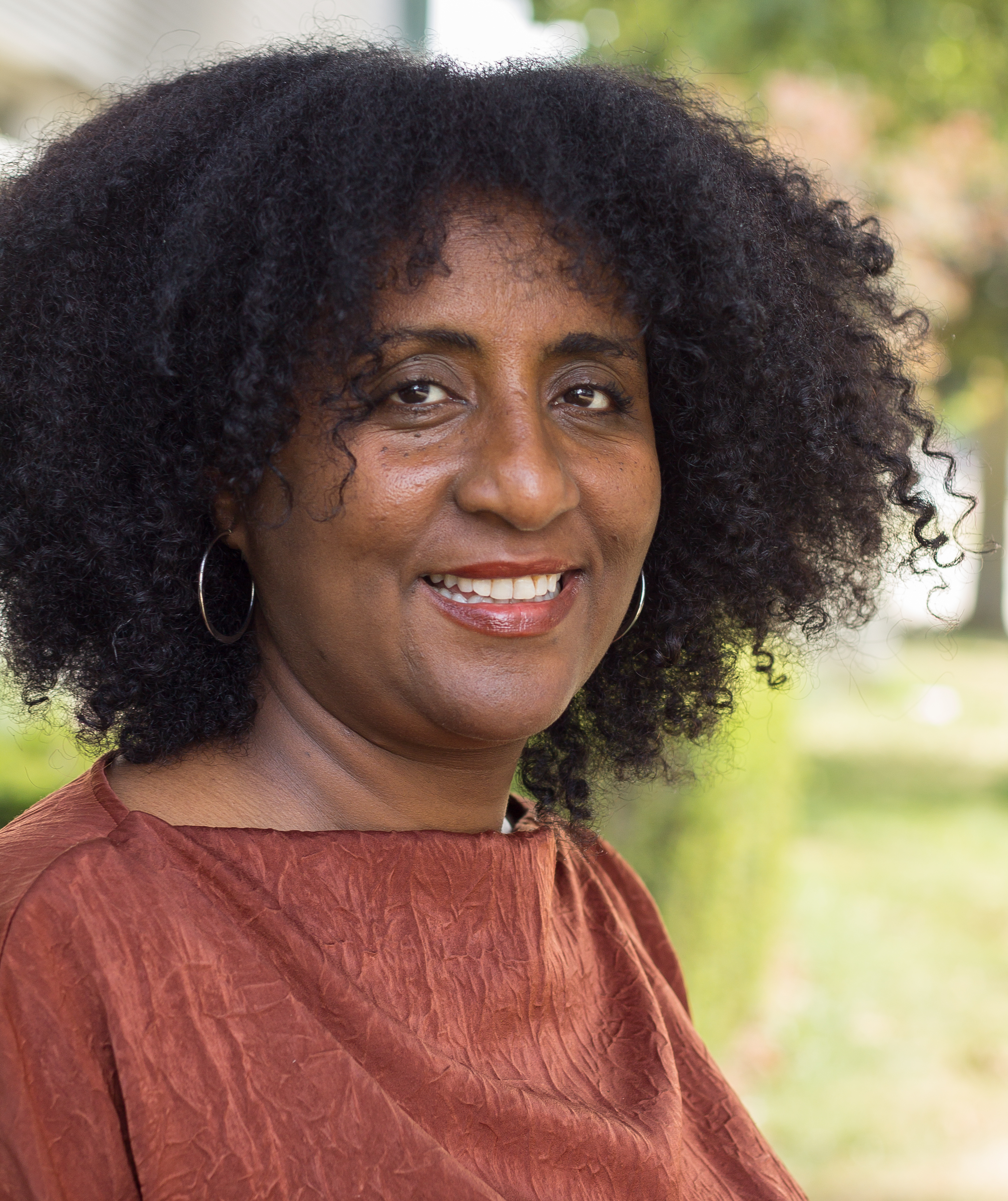 Portret van Elsa Berhane