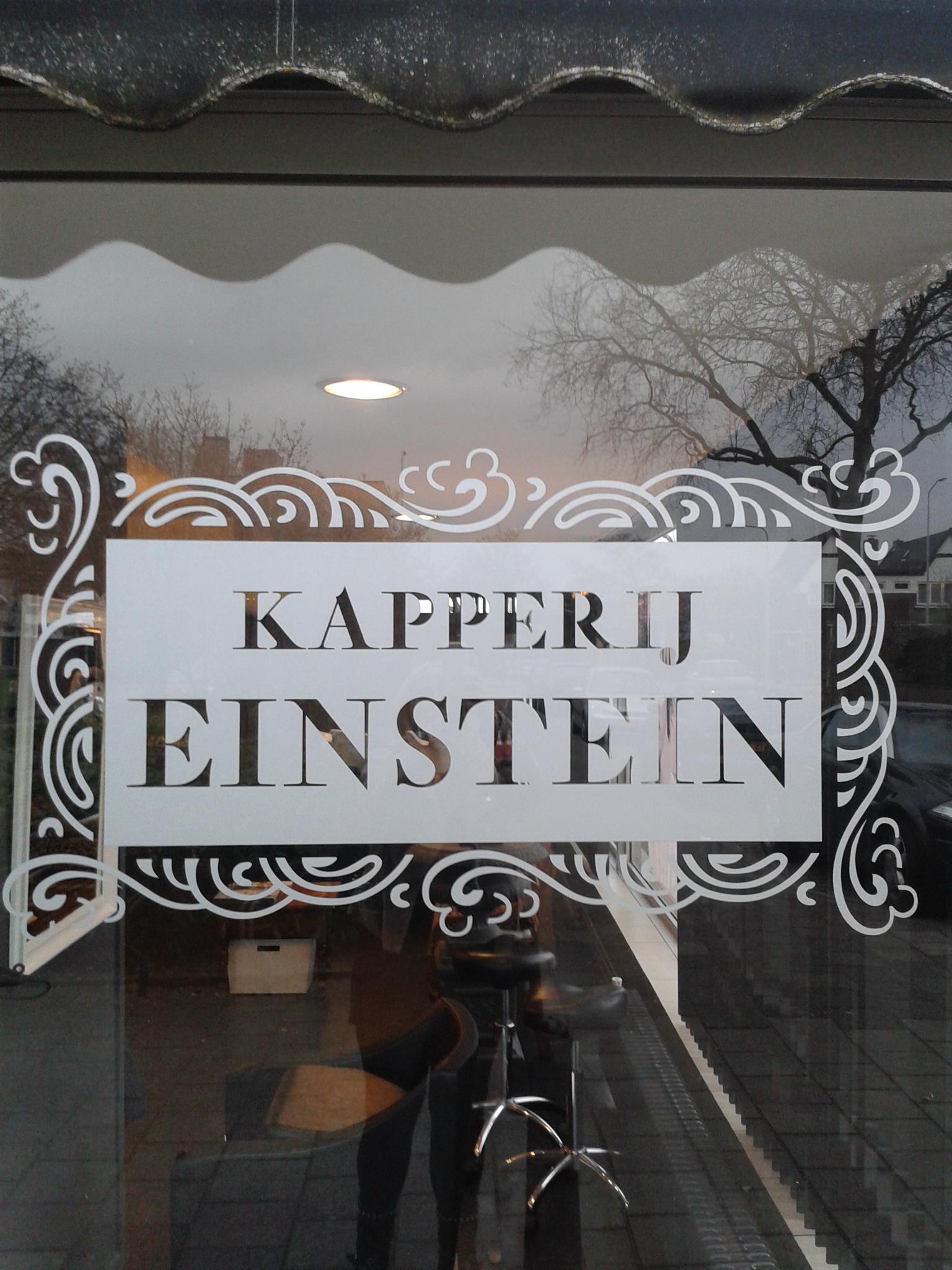 Logo van Kapperij Einstein