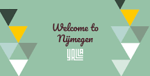 Logo van Yalla Foundation/ welcome to Nijmegen